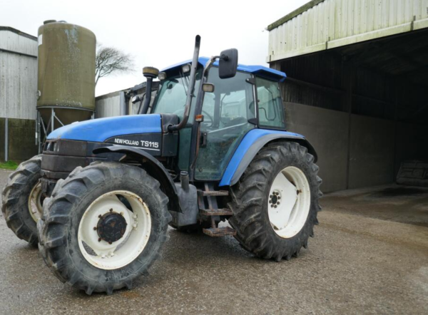 2003 New Holland TS115 4x4 Tractor